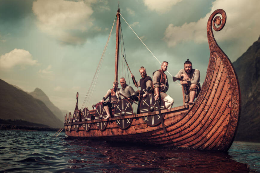 Vikings - antigos conquistadores escandinavos - Pakhotin