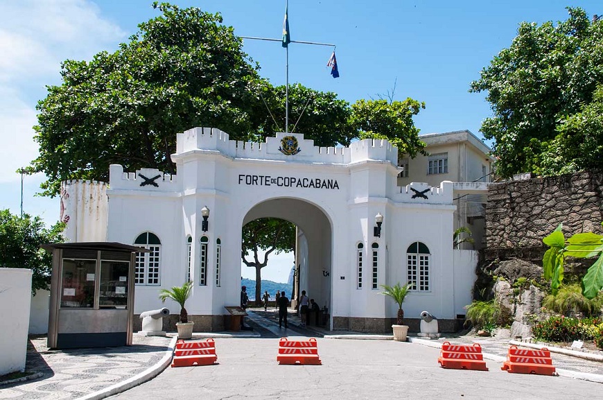 O Forte de Copacabana foi cenário da primeira revolta tenentista durante a década de 1920