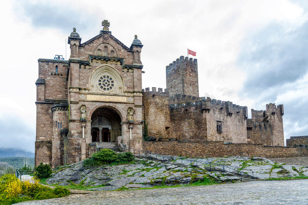 Castelo da época da Idade Média.