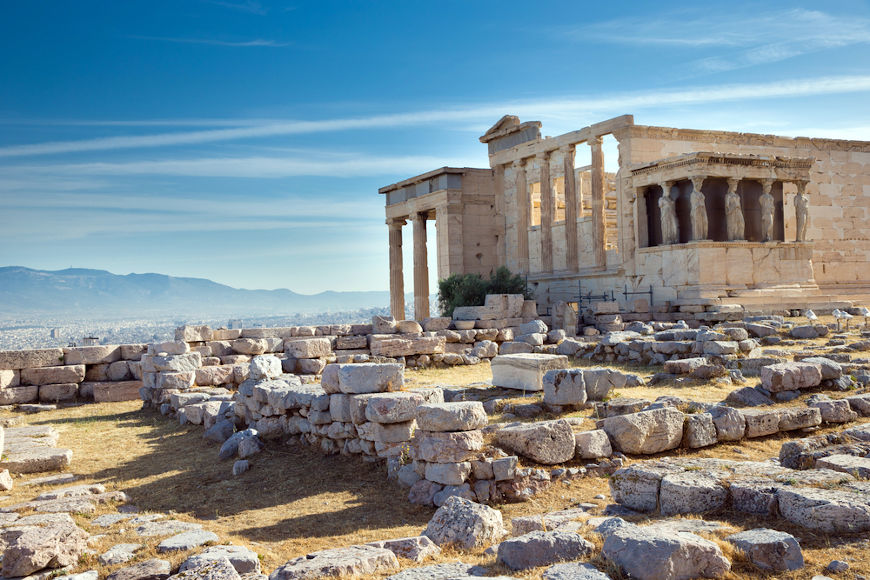 Atenas foi uma das grandes pÃ³lis da GrÃ©cia Antiga, ficando conhecida como o berÃ§o da democracia.