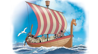 embarcação de fenícios