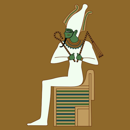 RepresentaÃ§Ã£o hieroglÃ­fica do deus OsÃ­ris