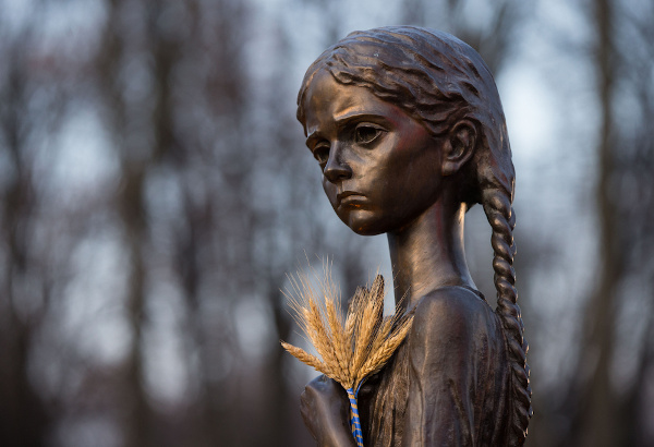 Monumento em memória das vítimas do Holodomor.