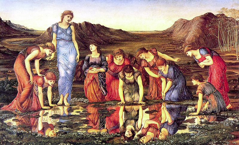 â€œO espelho de VÃªnusâ€, de Edward Burne Jones, um exemplo de como era a arte na era vitoriana.