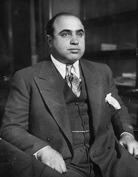 Retrato de Al Capone em 1930.