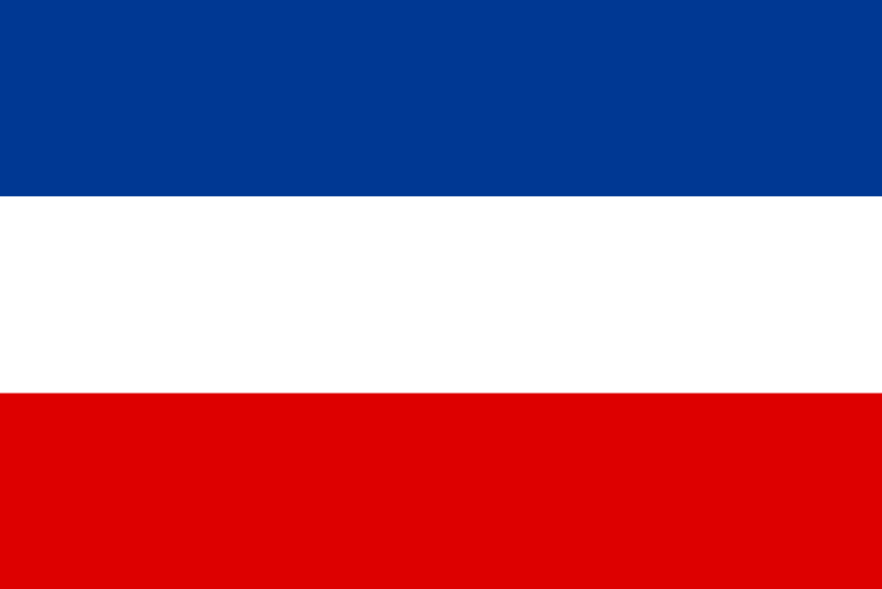 Bandeira pan-eslava, proposta pelo Primeiro Congresso Pan-Eslavo.