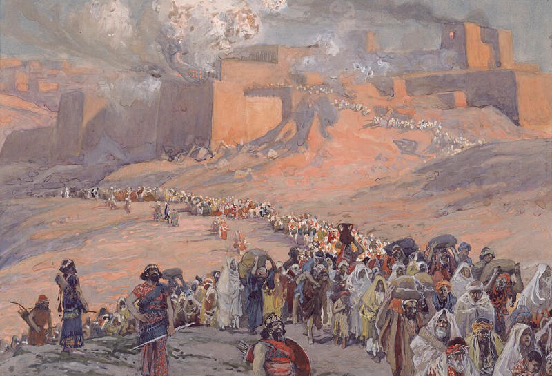 Pintura â€œA fuga dos prisioneirosâ€, de James Tissot, representando o fim do Cativeiro da BabilÃ´nia