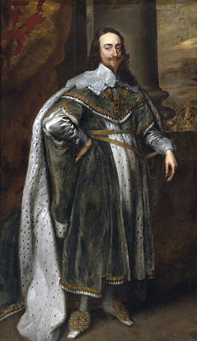 Pintura de Carlos I, da Inglaterra, um dos principais reis absolutistas.