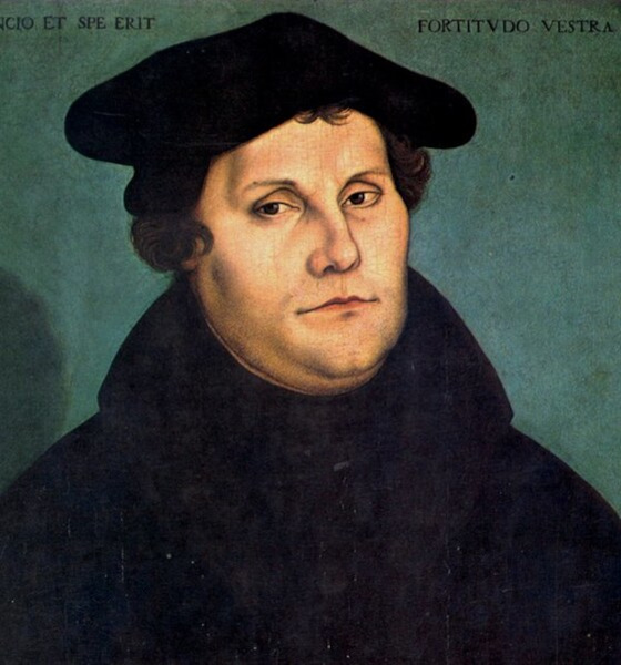 Pintura de Martinho Lutero, um dos principais nomes ligados a surgimento do protestantismo.