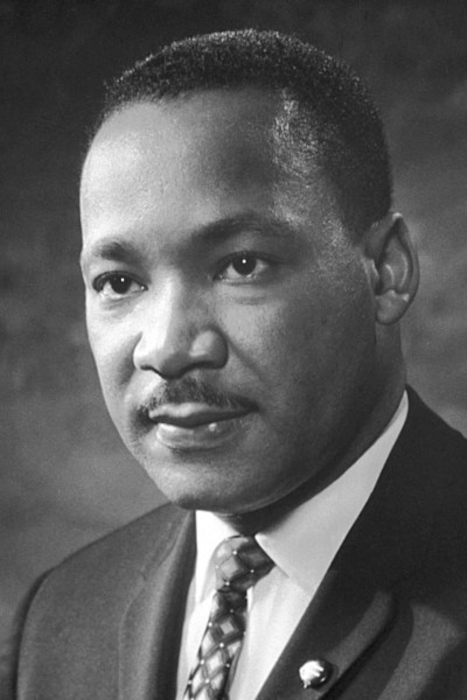 Martin Luther King Jr., personalidade do movimento negro nos Estados Unidos.