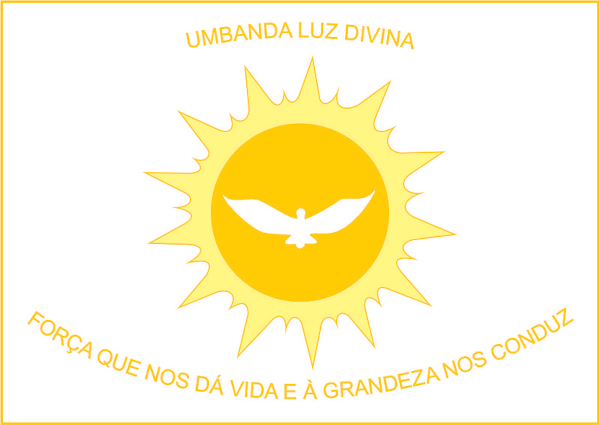 Bandeira da umbanda. [1]