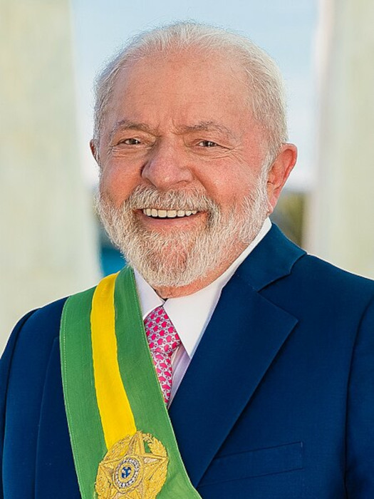 Luiz InÃ¡cio Lula da Silva, presidente do Brasil.