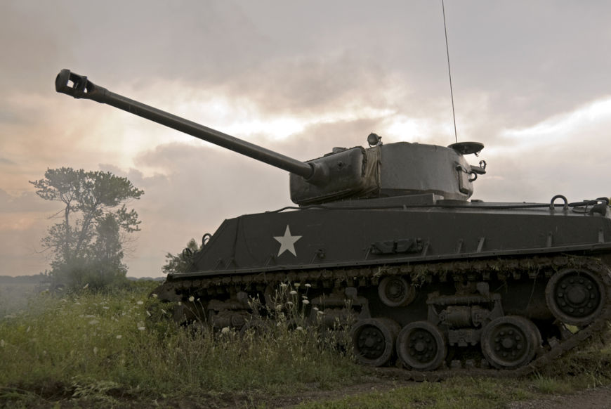 Sherman Mark IV, tanque norte-americano usado na Batalha das Ardenas.