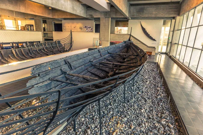 restos de navio viking