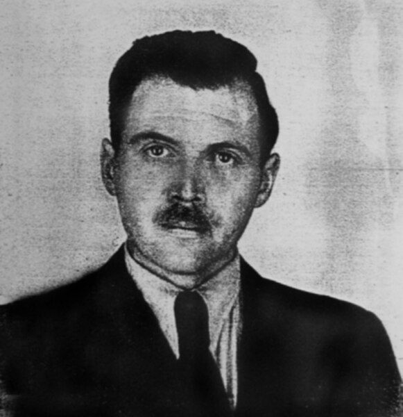 Josef Mengele, médico em Auschwitz que ficou conhecido como Anjo da Morte.