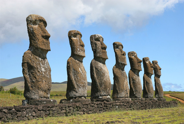 As esculturas da civilização Rapa-Nui As esculturas da civilização Rapa-Nui são uma incógnita para os estudiosos da Ilha de Páscoa