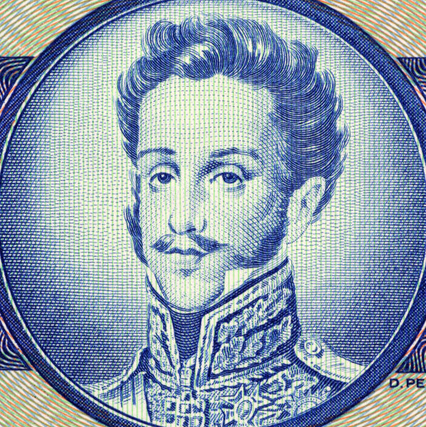 Dom Pedro I, imperador do Brasil durante o Primeiro Reinado (1822-1831)*