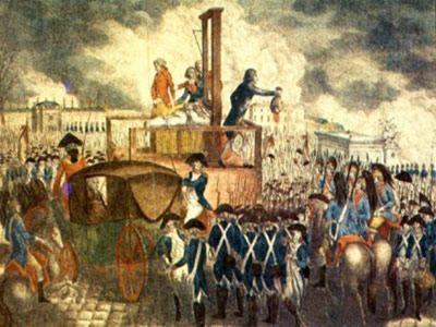 A guilhotina foi inventada no período da Revolução Francesa