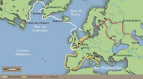 A história dos países nórdicos, terra dos vikings, by Jornal Elipse